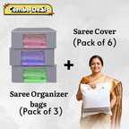 NECAVU Saree Organizer Combo Pack