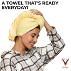 PATVY Cotton Bath Towel (Pack Of 1, Yellow), 152.4 Centimeters, 75 Centimeters, 90 TC PT-HMM-YLW