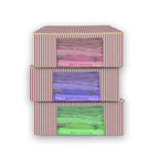 Stackable storage bins with striped design on a white background

SKU: NC-SRO-RED