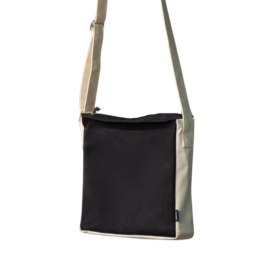 Dual tone moco bag (black)